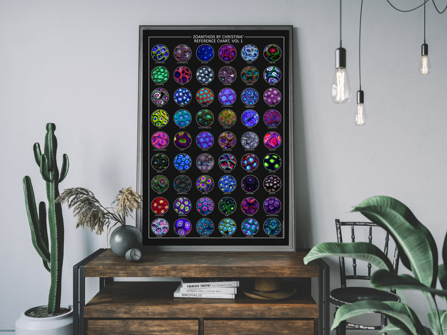 Zoanthid Coral Poster Collection Vol. 1–5 – 24x36 Research-Grade Prints